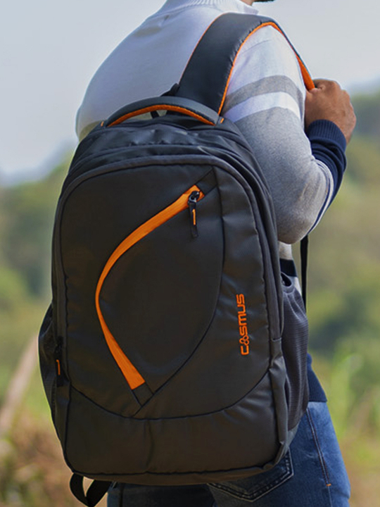 Buy Splendour Laptop Backpack Grey Bag Manufacturer